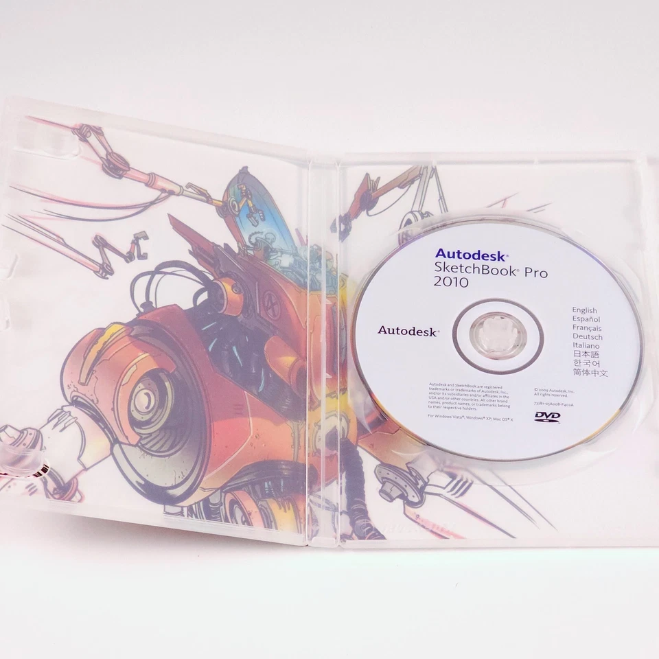 Autodesk SketchBook Pro 2010 Windows PC Software W/ Key - Image 3 of 4