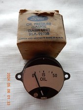 Nos 39 Ford Deluxe Dash Oil Pressure Gauge 91a-9273-b