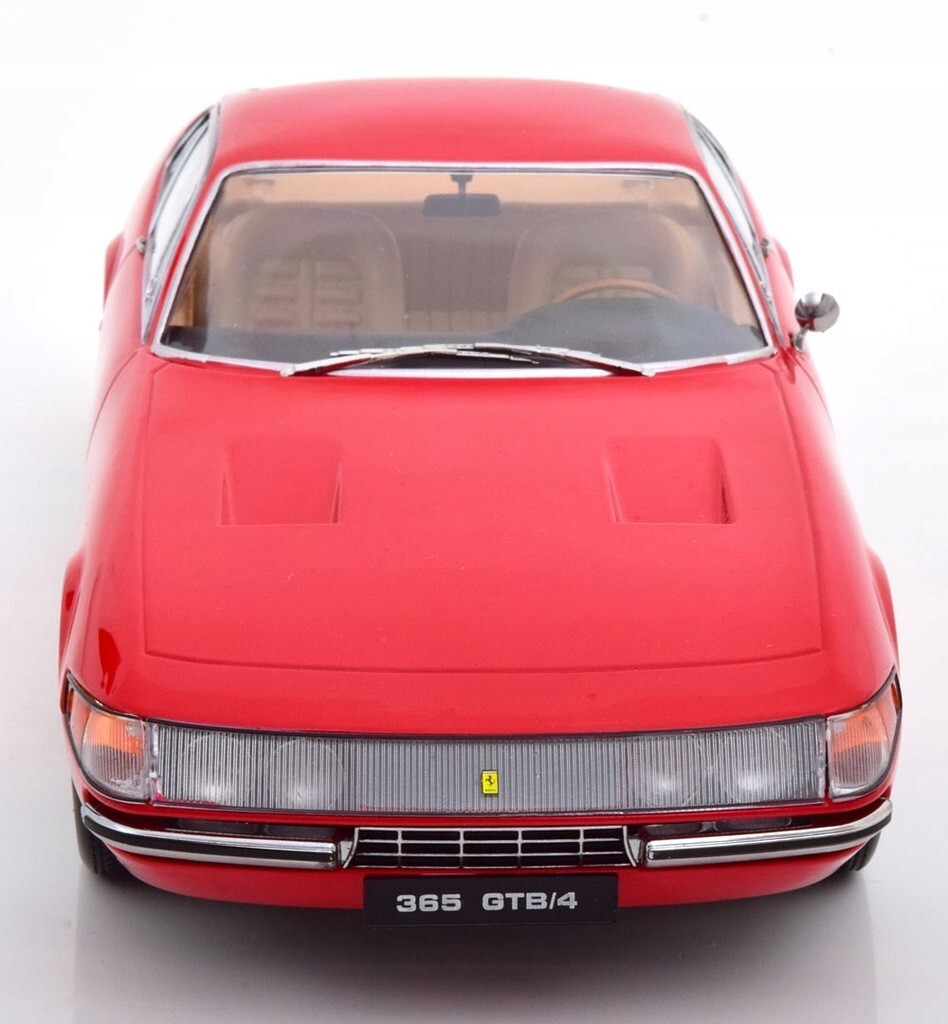 1969 FERRARI 365 GTB DAYTONA COUPE 1st VERSION RED KK SCALE 1969 FERRARI 365 GTB DAYTONA COUPE 1st VERSION RED KK SCALE