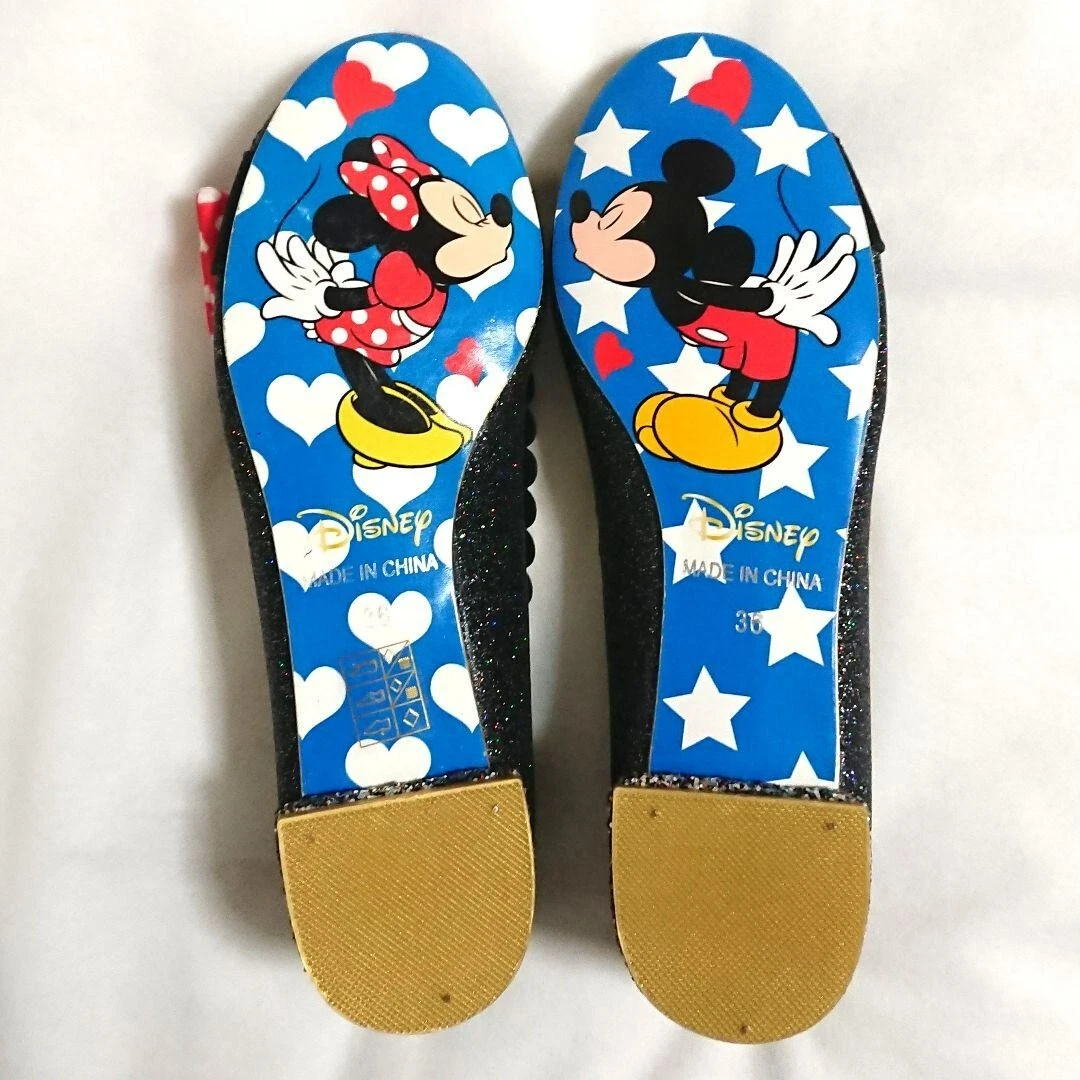Irregular Choice Disney Mickey Minnie Mouse Flats Multicolor