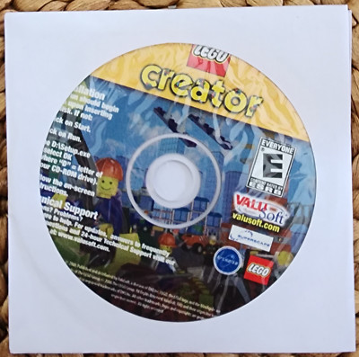 Lego Creator Computer Lego Creator (PC CD) Unused PC CDROM New In Sleeve. $Save$ 663338006481 ...