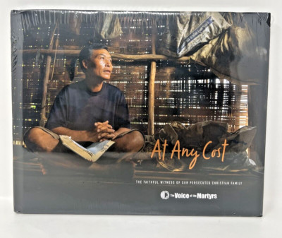 At Any Cost Voice of the Martyrs Hardcover Book Religious Persecution NEW SEALED