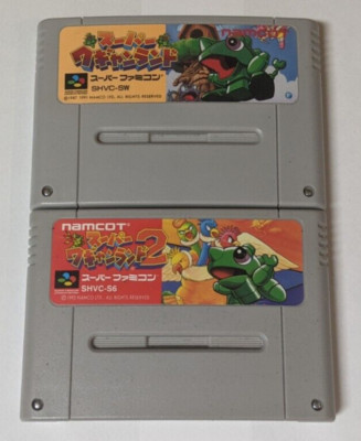 Nintendo Super Famicom Lot of 2 - Super Wagyan Land 1 & 2 - BLcx11 | eBay