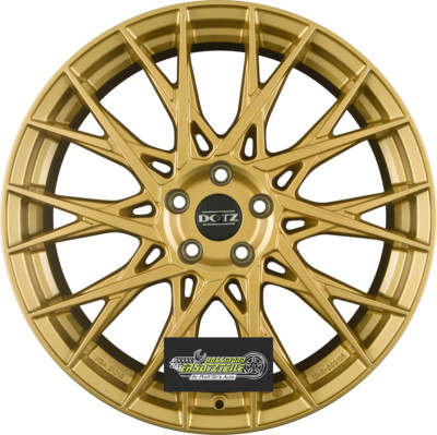 Dotz Fuji gold 8x20 ET40 - LK5/112 ML70.1 Felge Alu