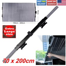 Car Retractable Windshield Sun Shade Visor Cover Block Front Window Sunshade