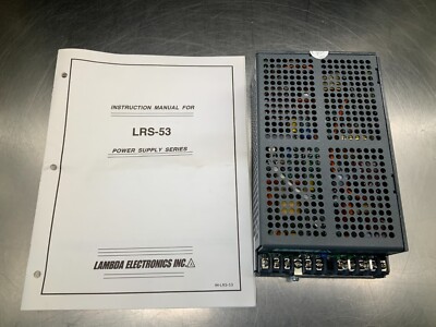 Lambda Electronics LRS-53-48 Regulated Power Supply