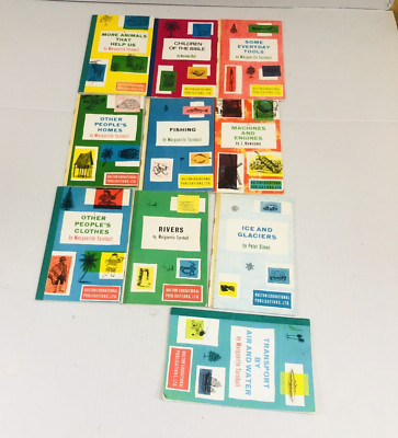 Lot of 10 Hulton Educational Children s Books 1960s   Turnbull & Simon