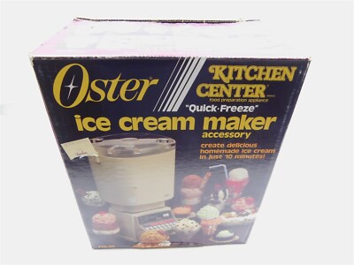 Vintage Oster Kitchen Center Ice Cream Maker Accessory