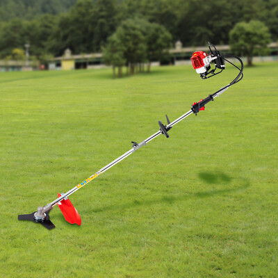 52cc 4 in 1 Multi Functional Trimming Tools Gas Hedge Trimmer Weed Eater 2.3HP