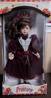 Victorian Primrose Collection Genuine Porcelain Doll by Claire Joy - Antique