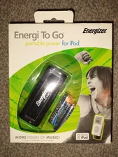 Energizer Energi To Go Portable Power for iPod /2 Ultimate Lithium AA Batteries