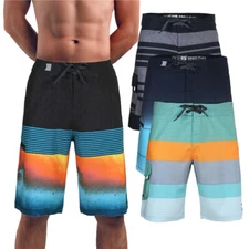 Beautiful Giant Men's Lightweight Fast Dry Swimwear Board Shorts with Stretch