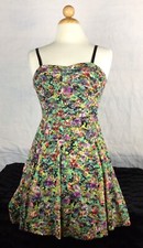 Material Girl Women’s  Floral Dress Size Medium; Pre-owned
