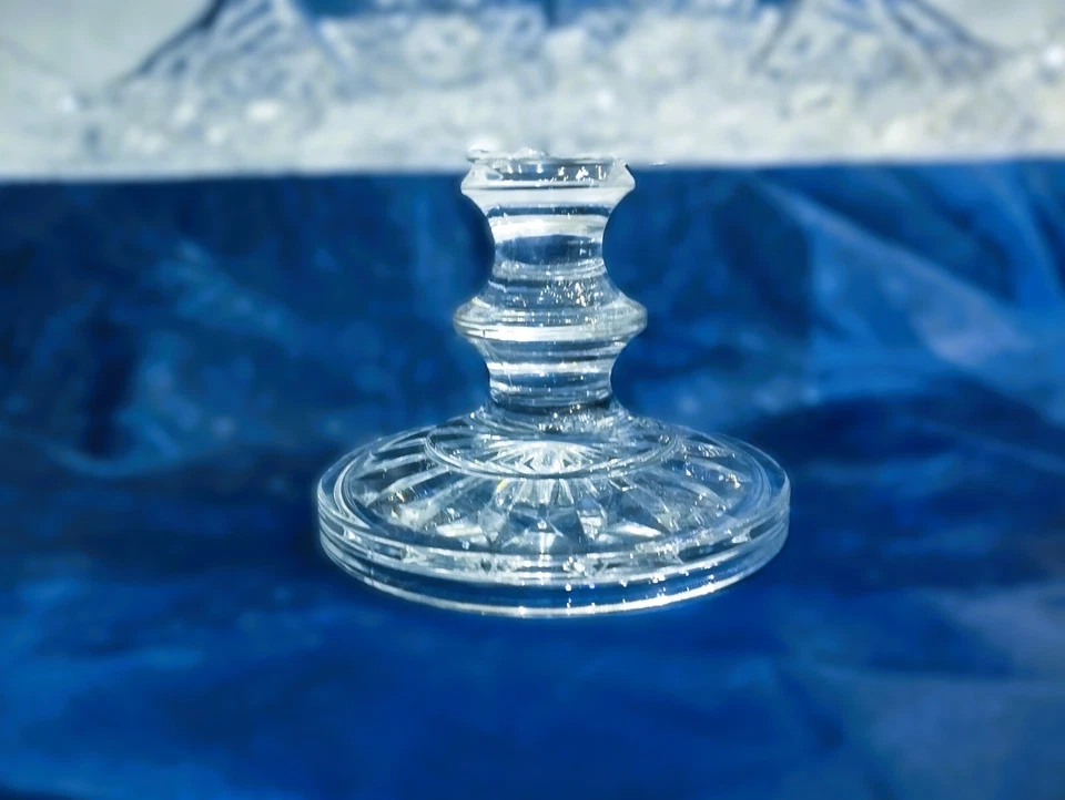 Czech bohemia crystal glass - Luxury cut tray 35cm/14" Foto 4 de 4