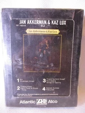 SEALED NOS NEW Jan Akkerman & Kaz Lux Eli 1976 8 Track Tape, Atlantic TP 18210