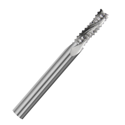 4mm-12mm Solid Carbide Roughing End Mill 3 Flute CNC Milling Bit for Alloy Steel