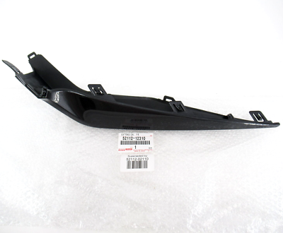 Genuine OEM Toyota 52112-02110 Passenger RH Front Bumper Extension