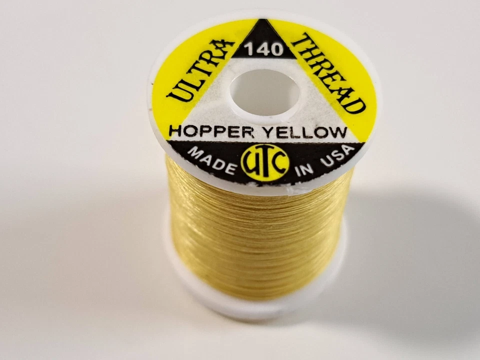Plantilla plana encerada mediana UTC Ultra Thread 140 Denier para atar moscas envolver todos los colores Foto 3 de 4