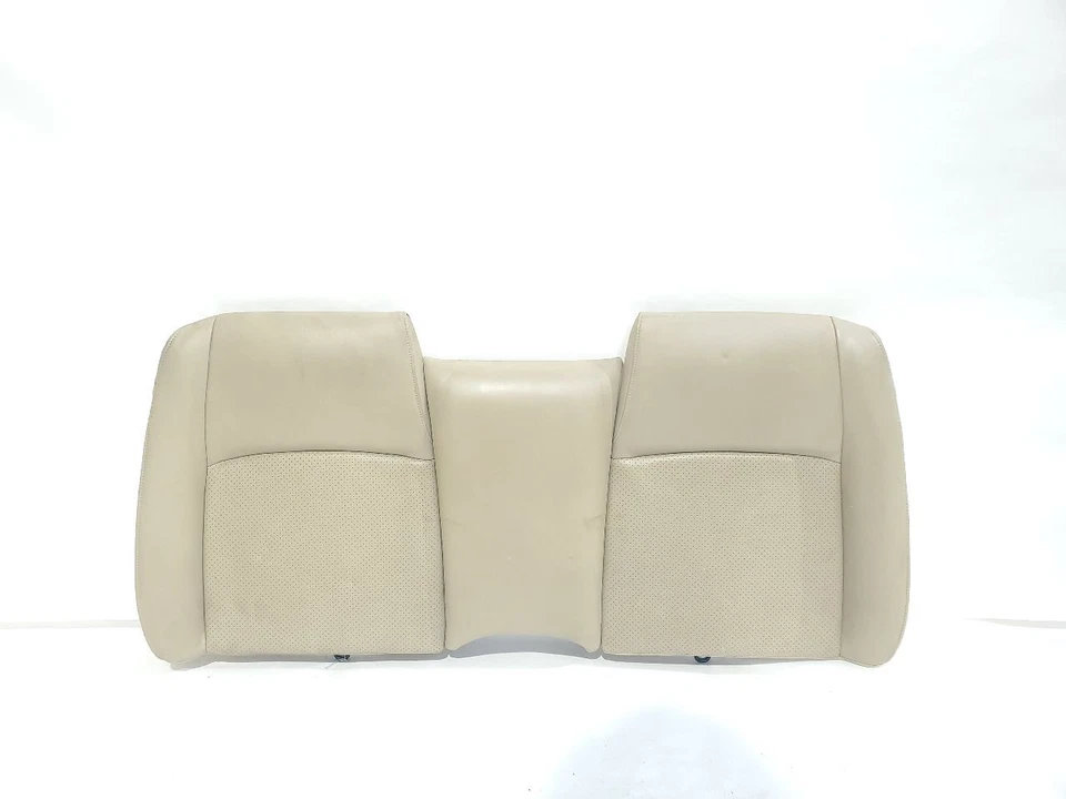 Asiento trasero tostado 4 piezas desgaste menor OEM 2007 Jaguar XK Foto 2 de 4