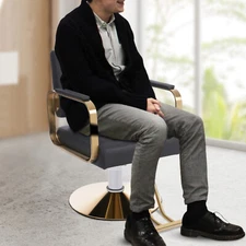 Salon Chair Height Adjustable w/Footrest For Hair Stylist Barber Heavy Chair