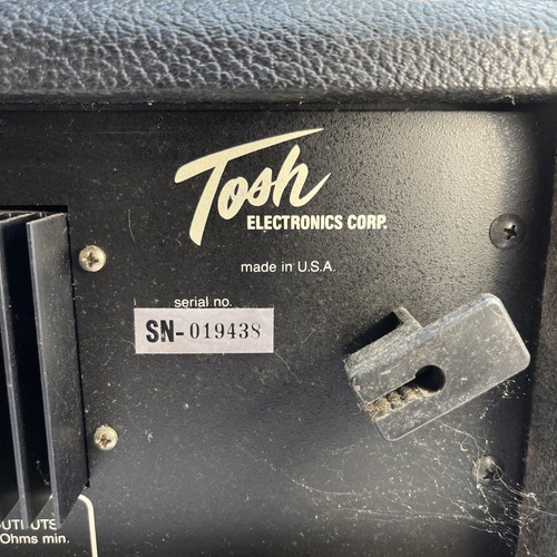 Tosh Model PA4160 4 Channel Amplifier Guitar Audio Made In USA Tested Working - Picture 6 of 9