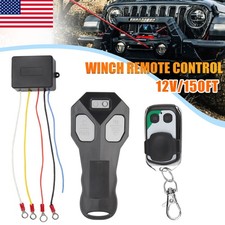 Wireless Winch Remote Control Kit Dc12v Switch Handset For Jeep Atv Suv Truck V