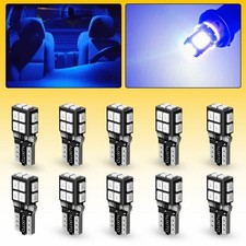 Led License Plate Interior Light Bulb Super T10 194 168 W5w 2825 Ultra Blue