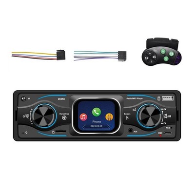 Autoradio mit MP3 und WAV Format Unterstützung, Musik von USB oder TF-Karte