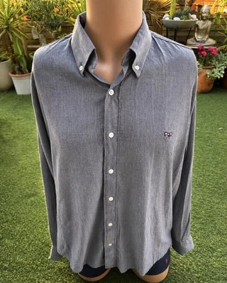 Chemise Eden Park grise 100% coton – Taille L / 41 – Très bon état - Photo 1/4
