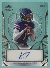 2024 Leaf Trinity - Clear Auto Silver #CA-KS1 Kaidon Salter /99 Rookie