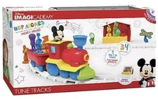 LOOK! Rare 💯 % Complete "Imagicademy" Tune Tracks Train Playset Musical Mickey 