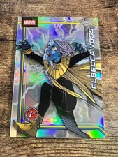 2026 Topps Chrome Marvel #114 Elbecca Voss (Debut) Storm’s Lightning Refractor
