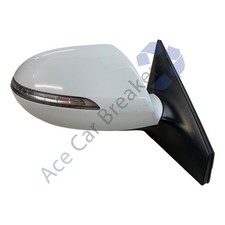 Kia Sportage Mk3 10-14 Driver Right Powerfold Wing Mirror 876203U7301