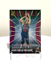 #'d /99! Juan Carlos Navarro 2023-24 Donruss EuroLeague REIGNING 3s Purple 67/99