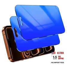 2 Pack Privacy Screen Protector for iPhone 17 Pro For iphone 17 Pro Max Blue