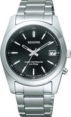 Citizen Reguno RS25-0481H Solar Radio Controlled Date Silver Men's Watch New JDM