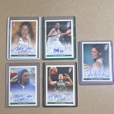 Rittenhouse WNBA 2009 Autographed 5-Card Lot Minnesota Lynx Smith Quinn Mann