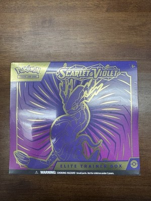 Pokmon Scarlet & Violet Elite Trainer Box Booster Exclusive Koraidon  Miraidon | eBay