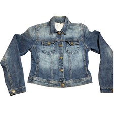 GapKids Girls XXL Medium Wash Blue Denim Jacket 511627-00 HOL 13