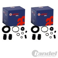 2X Autofren Reparatursatz Bremssattel Hinten Passend FüR Hyundai Sonata Terracan