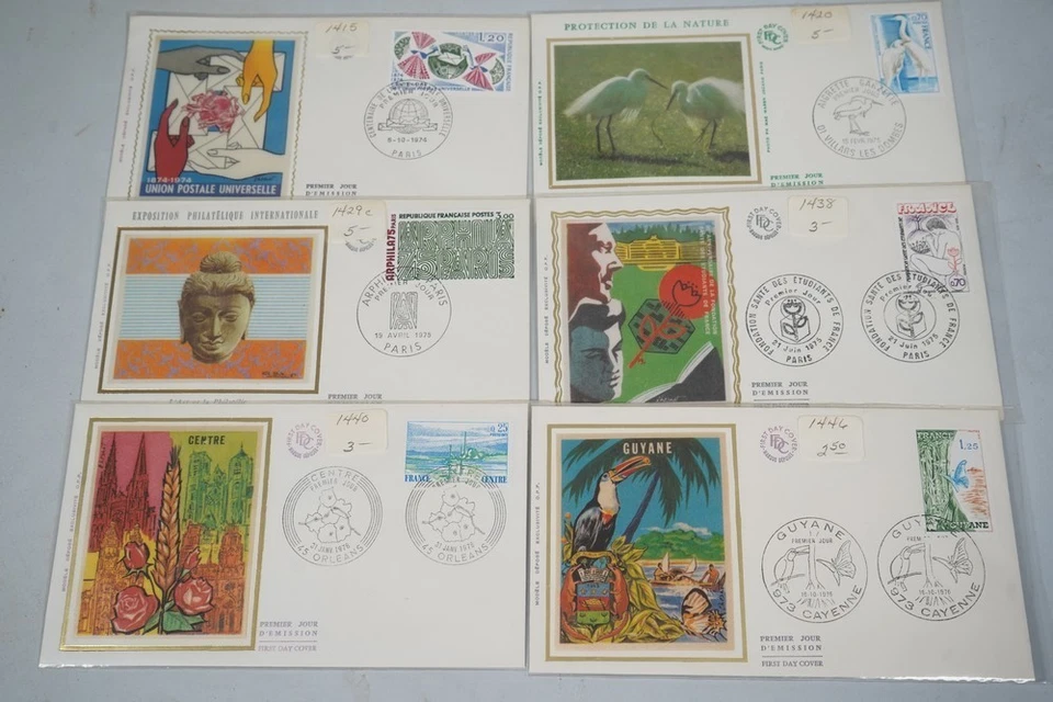 FRANCE & MONACO 1970s-1980s COLLECTION OF 260 SILK FIRST DAY COVERS - Image 3 of 4