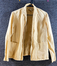 Jones New York Country Women  s Blazer Jacket Open Front Collared Pockets Size 4
