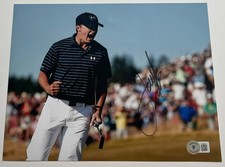 LOT OF 16 SIGNED PGA GOLF 8x10 & 11x14 PHOTOS w/COA SPIETH FOWLER SCHAUFFELE ETC