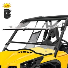 UTV Flip Windshield for 2011-2020 Can Am Commander 800/ 1000/ Max/ 800R XT DPS