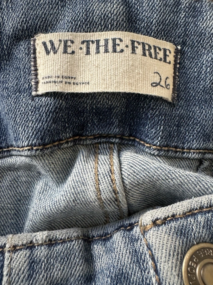 Free People We the Free Jayde 喇叭牛仔裤 26 码 — 第 4/4 张图片