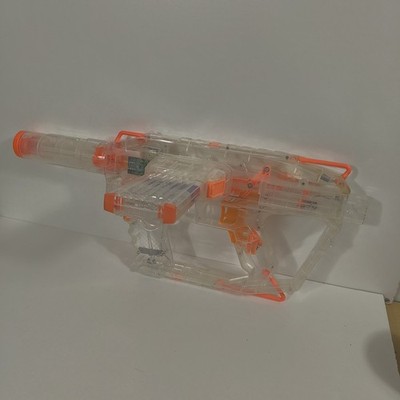 NERF Modulus Ghost Ops Evader w/ Silencer,, 12 Dart Magazine and 12 Darts (Read)