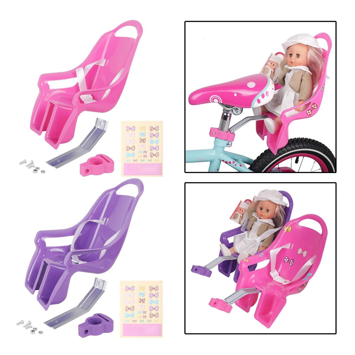 Doll Bike Seat Cute And Fun Attachment for Little Riders UK - Main Image