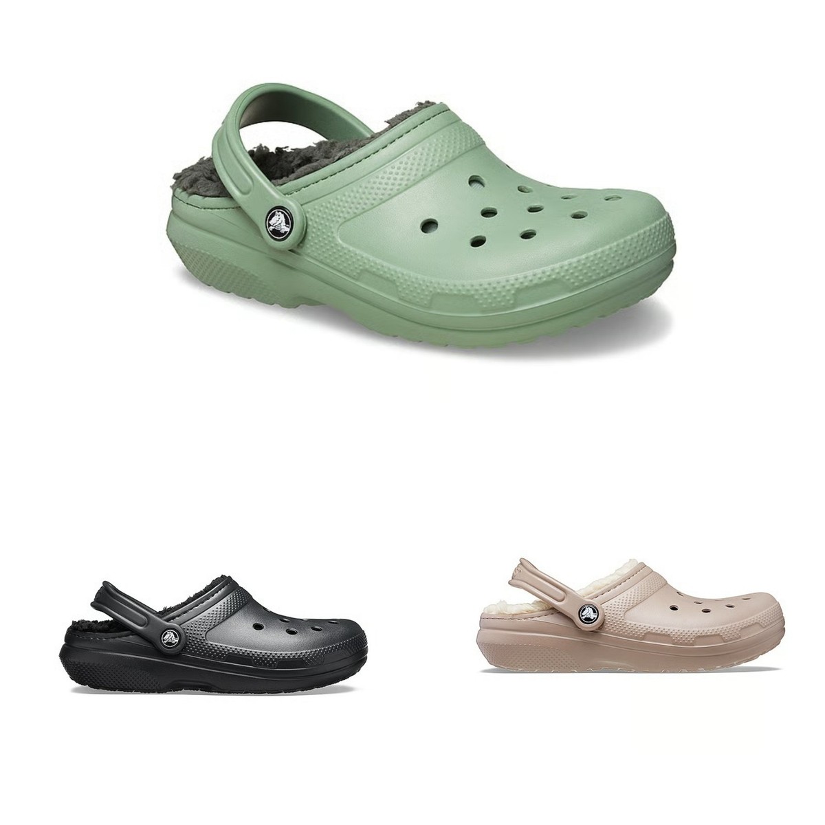 Crocs Classic Lined Clogs Free Shipping
