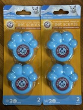 2 pack of 2 pods Arm  Hammer Cat Litter Box Deodorizing, Fresh Breeze Scent