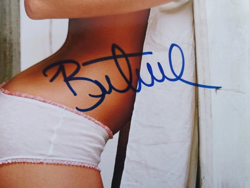 Color Foto, Britney Spears ",Org.Unterschrift mit Zertifikat, 21x30 cm,Top Motiv - Bild 2 von 3